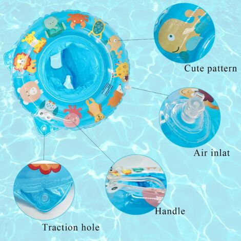 Anneau de flotteur de natation pour bébé avec Siège Ergonomique Confort Anneau de flotteur de natation pour bébé avec Siège Ergonomique Confort