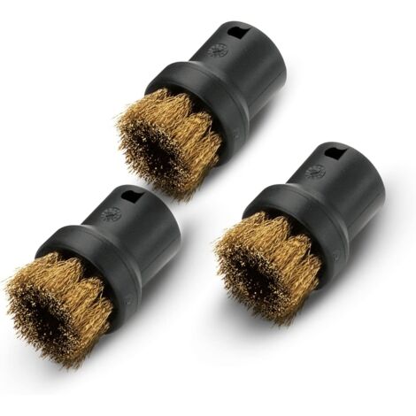 Jeu De 3 Brosses Laiton Pour Outil Rotatif - Silverline - Ø 5, 16, 20 Mm