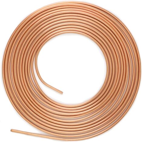 CONDUITE DE FREIN RIGIDE EN CUIVRE. DIAM. 7,9MM