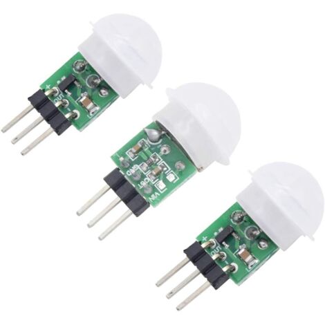 pièces AM312 Mini Pyroélectrique PIR Module de Capteur Humain PIR Infrarouge IR Capteur Corps Manuel Mouvement Infrarouge IR Détecteur (1/5)