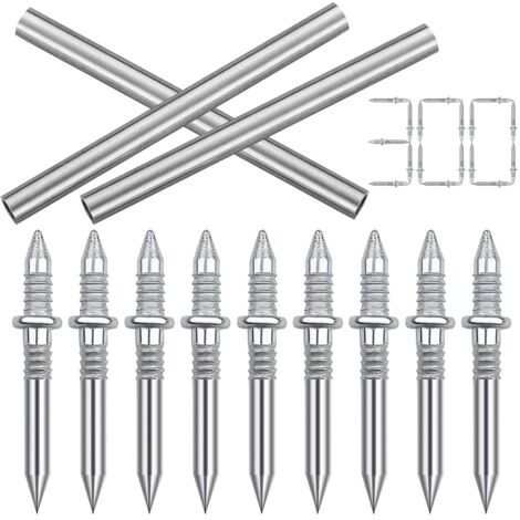 NOLUXA 300 Pièces Vis de Sécurité, Invisibles Sans Soudure à Double Tête, Clou, avec 3 Outils à Douilles Spéciaux pour Décoration (1/5)