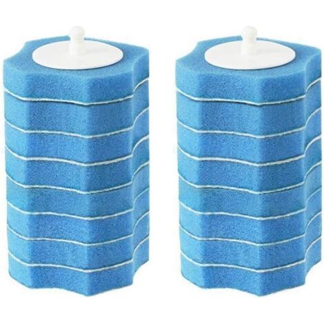 Lot de 16 têtes de rechange jetables pour brosse WC (1/5)