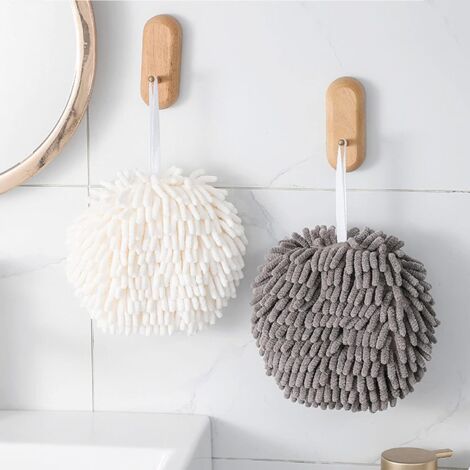 Essuie-mains Capybara Kawaii – Serviette Douce Et Absorbante Pour Cuisine Ou Salle De Bain, 3 Pièces