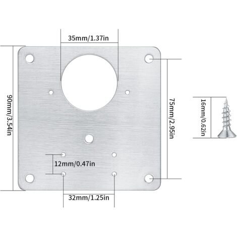 4 Plaques De Réparation De Charnière Armoire, Plaques De Réparation De Porte Armoire De Cuisine Avec Trous Plaques Plates Dissimulees En Acier Inoxydable Avec Vis Pour Bois Etageres Portes 84590788 4 Plaques De Réparation De Charnière Armoire, Plaques De Réparation De Porte Armoire De Cuisine Avec Trous Plaques Plates Dissimulees En Acier Inoxydable Avec Vis Pour Bois Etageres Portes 84590788