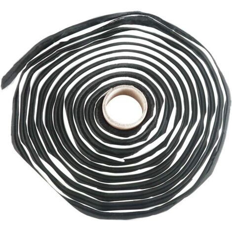 Mastic en caoutchouc butyle pour étanchéité – Haute viscosité et élasticité – Ne sèche pas, ne durcit pas – Pour joints de carrosserie et phares – Hiasdfls