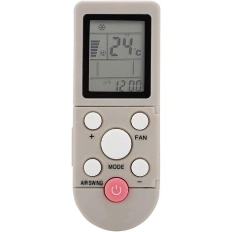 Télécommande climatiseur AUX Contrôle température Compatible YKR F/001/09R/ 010/06/016E Propriétaires climatiseurs AUX | Leroy Merlin