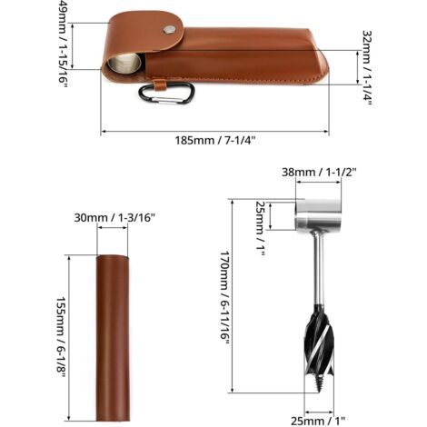 Perceuse anuelle et tarière à bois anuelle pour abri de caping en Perceuse anuelle et tarière à bois anuelle pour abri de caping en