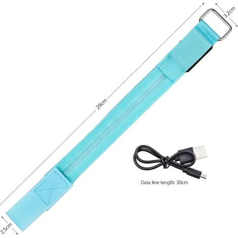 De vélo LED rechargeable par, éclairage de sécurité lumineux pour VTT