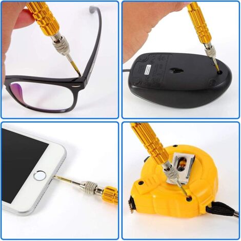 Tournevis Magnétique T5 Torx - Pour Réparer Téléphones, Tablettes, MacBook