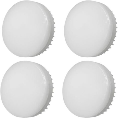 Dimmable led GX53 7W 85-265V lumière d'armoire Applique murale en aluminium moulé sous pression 4pcs blanc froid 6000K (1/4)