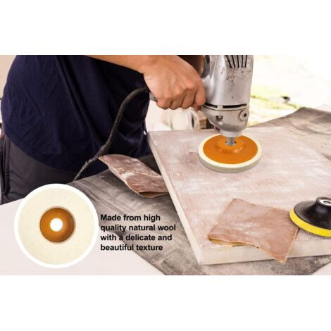 Lot De 10 Disques De Fibres Pour Surfaces Dures 125 Mm - Ponçage Faïence, Granit, Céramique | Eisenwolf