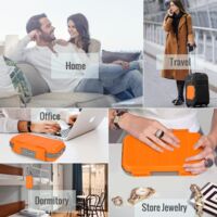 Coffre-Fort Secret Déguisé En Rouleau Anti-Peluches - Plastique Blanc - Cachette Pour Argent & Bijoux - Pour Voyage & Maison