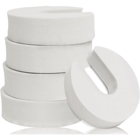 Bloque-porte Mousse Sécurité Bébé - 6 Pièces Anti-pincement Doigts - Pour Portes Et Fenêtres