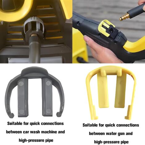 Sparefixd Pistolet à Eau Clip C Pour Nettoyeur Haute Pression Karcher K2 K3 K4 - Pièce De Rechange