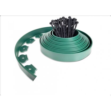 UNIGARDIA Bordure Jardin Extérieur Métal 10 m - Bordure de Pelouse Flexible en Hauteur de 185 mm - Marteler Simplement la Bordure avec Pointes - 1 Paire de Gants de Montage Inclus, Anthracite UNIGARDIA Bordure Jardin Extérieur Métal 10 m - Bordure de Pelouse Flexible en Hauteur de 185 mm - Marteler Simplement la Bordure avec Pointes - 1 Paire de Gants de Montage Inclus, Anthracite