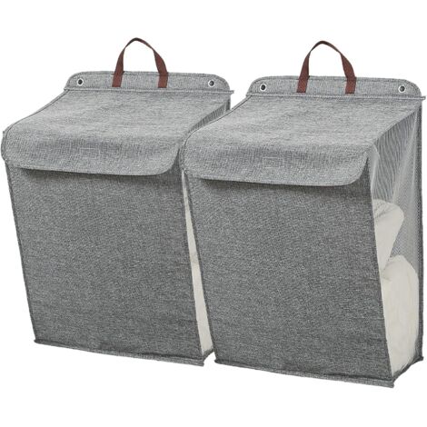 Spardar Paniere a Linge Sale, 100L Grand Panier a Linge Pliable avec