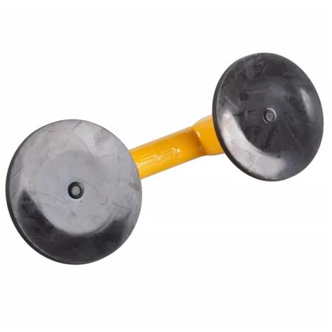 Double Ventouse Aluminium Pour Manutention Lourde - Garantie à Vie, Idéal Pour Vitres Et Meubles