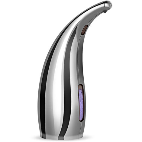 Distributeur De Savon Automatique Sans Contact | Capteur Infrarouge | 300ml IPX6 | Pour Salle De Bain, Cuisine, Bureau | Piles AAA (non Fournies)