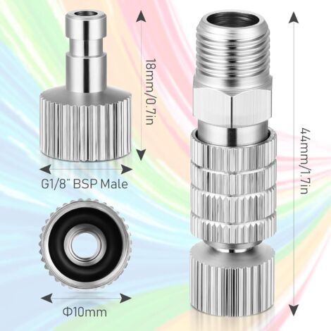 Jeu De Connecteurs à Déconnexion Rapide PCP En Acier Inoxydable - Neuf, Efficace, Fabriqué En Chine
