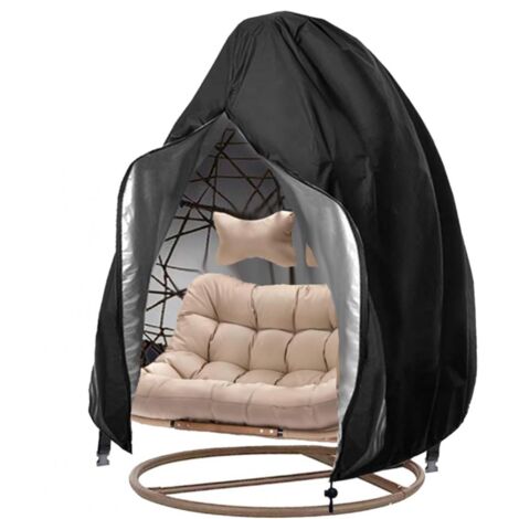 Bosmere Housse Chaise Suspendue Toutes Saisons 100% Imperméable - Oxford 600D, UV, 105x105x200cm A506C