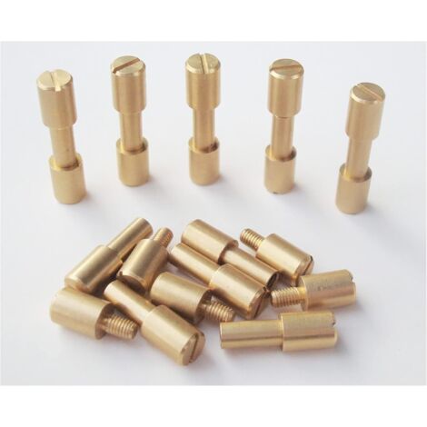 Molette Pouce Vis, M6x40mm Laiton Boulons Poignée Boutons