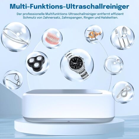 Sanitas SUR 42 Nettoyeur à Ultrasons, Nettoyage De Bijoux, Lunettes