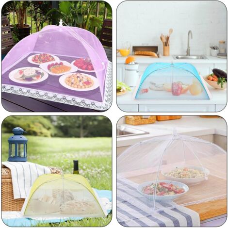 Lot De 6 Couvercles Alimentaires Pour L'extérieur En Maille