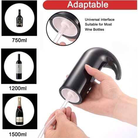 Aérateur De Vin Électrique One Touch - Décanteur Intelligent USB Rechargeable, Cadeau Idéal Pour Amateurs De Vin