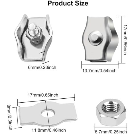 Vis - YOSOO - M3 - Acier Inoxydable SS304 - Tête Cylindrique - Lot de