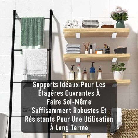 CURTEK Lot De 4 Supports Muraux Pliables Pour Pots De Fleurs 10 Cm – Anneaux Métal Noir Rabattables Intérieur Extérieur, Décoration Jardin Balcon