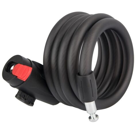 Antivol Vélo KUIDAMOS Avec Alarme 110 DB – Câble 1,2 M, Verrouille Deux Vélos