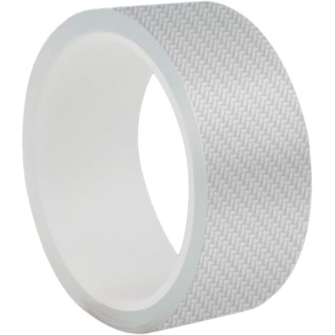 Film de protection en fibre de carbone pour seuil de porte de voiture, compatible avec la plupart des voitures, Transparent, 3 cm x 10 m x 0,5 mm (1/5)