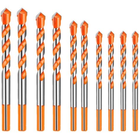 Lot De 8 Forets Carbure Tungstène 2.05mm - Pour Gravure Sur Circuits Imprimés - Tige 1/8" - Neuf Uxcell