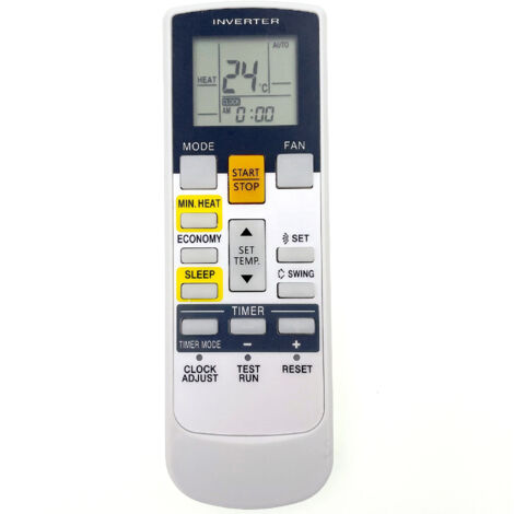 Télécommande de climatiseur - Compatible avec la télécommande de climatiseur FUJITSU GENERAL AR-RAH1U (1/5)