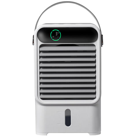 Climatiseur portable, refroidisseur à circulation d'eau avec affichage numérique, 3 réglages, capacité 500 ml