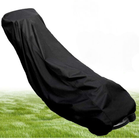 Housse de protection pour tondeuse avec cordon de serrage, imperméable, anti-poussière et anti-UV, 188 x 99 x 64 cm (1/5)
