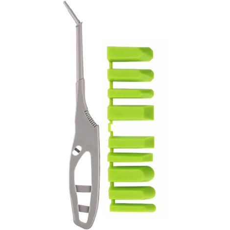 Kit De Nettoyage Aérographe 10 Pièces - Brosse Et Aiguilles Avec Sac De Rangement - Outils Précis Pour Airbrush