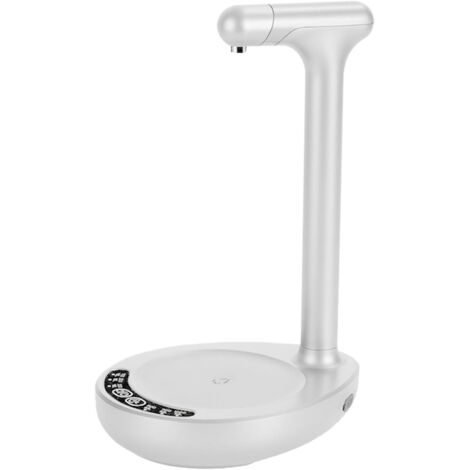Distributeur d'eau rechargeable, distributeur de bouteilles d'eau, adapté à une utilisation intérieure et extérieure, blanc (1/5)