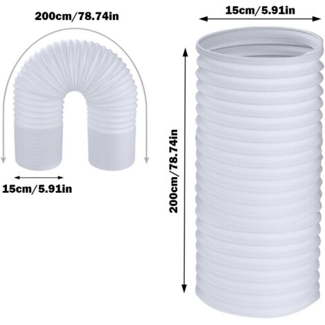 Tuyau Evacuation Climatiseur Mobile 150 Mm
