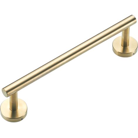 Barre porte-serviettes, porte-serviettes en acier inoxydable, convient pour la salle de bain ou la cuisine (50 cm, or brossé)