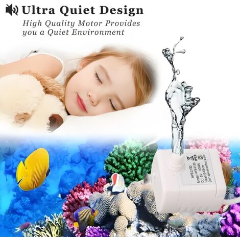 Fontaine Intérieure Décorative Pompe à Eau USB TOPINCN Pour Fontaine Intérieure - Mini Pompe Hydroponique Pour Plantes, Aquariums Et Décoration Pompe Aquarium USB Fontaine Intérieure Décorative Pompe à Eau USB TOPINCN Pour Fontaine Intérieure - Mini Pompe Hydroponique Pour Plantes, Aquariums Et Décoration Pompe Aquarium USB