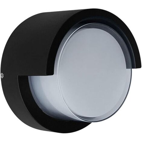 Applique murale extérieure étanche, applique murale encastrée pour porche terrasse jardin balcon (lumière chaude 3000k) (1/5)