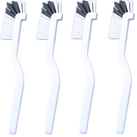 Brosse à fentes, brosse de nettoyage d'angle, brosse à poils durs, pour éviers/douches/coins, lot de 4
