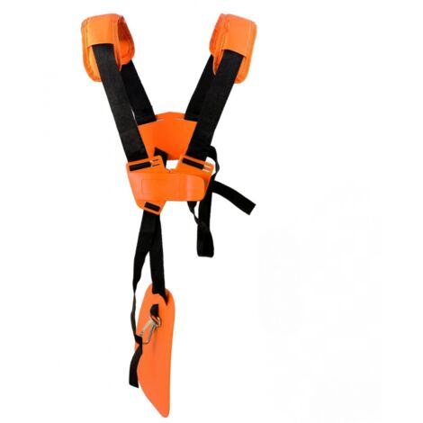 Harnais universel pour tondeuse à gazon, bandoulière universelle avec ceinture réglable en nylon durable (1/5)