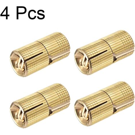 Lot De 2 Prises Jack 6,35 Mm Cylindriques Sortie Latérale – Guitare Basse Argenté EMSea