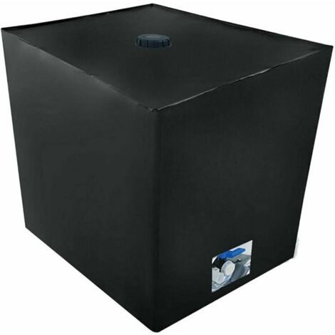 Couvercle pour réservoir d'eau, adapté aux conteneurs de collecte d'eau de 1000 litres, film protecteur imperméable et résistant aux UV, dimensions : 116 x 100 x 120 cm (1/5)
