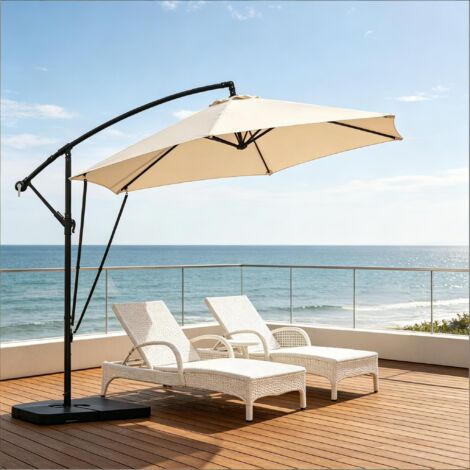 Parasol pliable, parasol de jardin, parasol de piscine, parasol d'extérieur flexible (parasols uniquement) (1/5)