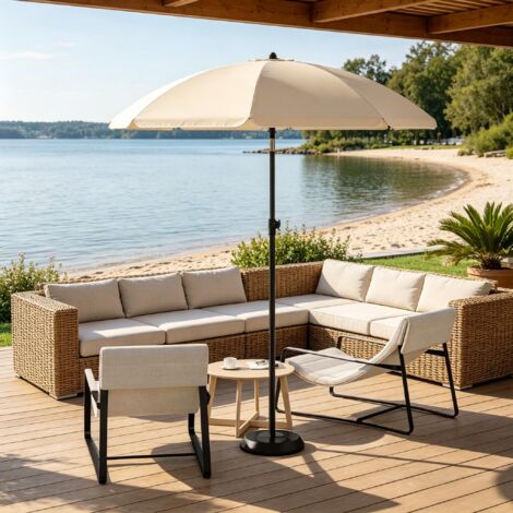Parasol de jardin, parasol de plage pliant, parasol d'extérieur (parasols uniquement) (1/5)