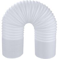 Tuyau d'évacuation pour climatiseur mobile, tuyau de ventilation flexible, rallonge pour tuyau d'évacuation pour climatiseur (150 mm x 1,5 m)