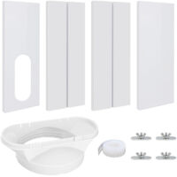 Kit de joint de climatisation, joint de fenêtre de climatisation réglable, adaptateur de tuyau de climatisation mobile